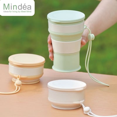 Mindéa 食品級矽膠摺疊杯 250ml/350ml1