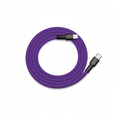 霓系列 RGB 240W PD Type-C 液態矽膠快充線｜120cm10