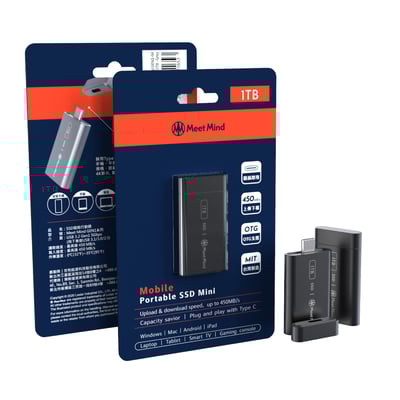 USB3.2 Gen1 SSD Mini 固態隨身碟-1TB1