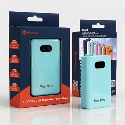 10000mAh 22W雙向PD快充行動電源7