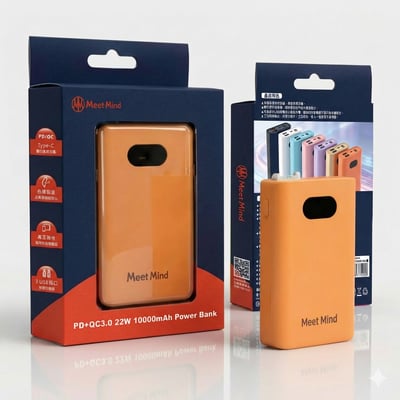 10000mAh 22W雙向PD快充行動電源6