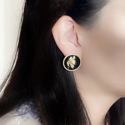 【 淳飾 】銀針｜女王浮雕 14519152