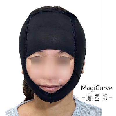 【魔塑師 MagiCurve】F-006額拉 上下臉大拉專用 ～額頭拉皮/ 全臉拉皮/ 全臉緊緻拉皮 拉提 臉束套2