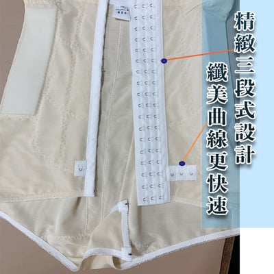 三排扣平角褲腰腹全開獨家設計1