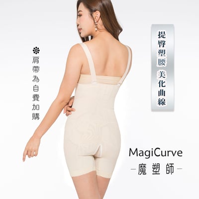 特價【 MagiCurve魔塑師】高腰短褲 P-008 高丹尼局部雙層 高腰束褲3
