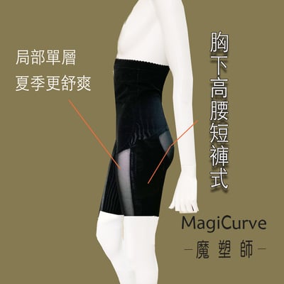 M-003 男塑身衣 - 高腰短褲 - 男士腰夾 / 腹部環抽2