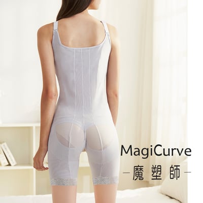 【魔塑師 MagiCurve】短褲連身 GE-014S 重壓高丹尼提臀連身塑身衣(全雙層/產後塑身衣）2
