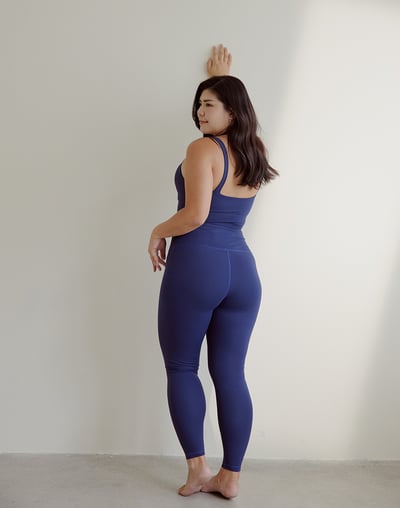 Haolang 午夜藍運動緊身長褲/Leggings5