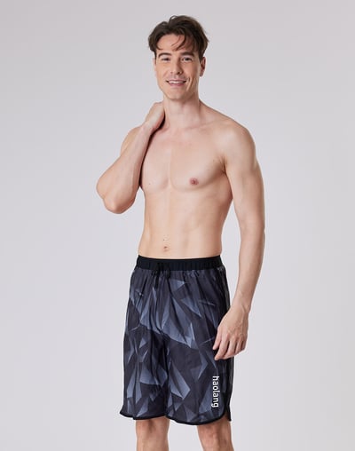 Haolang 黑玻璃寬鬆型泳褲4