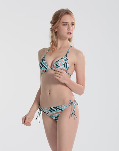 Haolang 都市幾何浪波比基尼TOP4