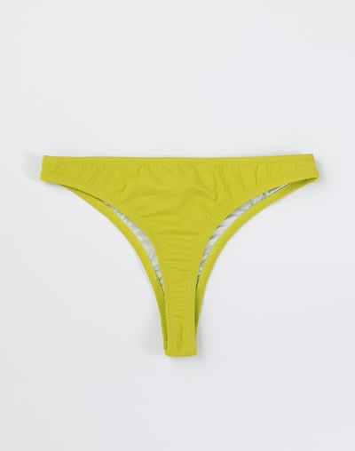 Haolang 芥末黃辣丁比基尼褲4