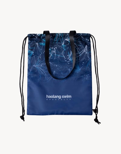 Haolang 抽象水花多功能束口袋1