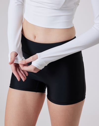 Haolang 瑕疵品短版長袖泳衣(TOP)3