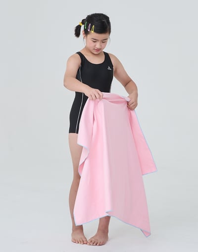 Haolang 玫瑰粉超吸水運動浴巾4