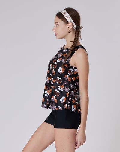 Haolang 摩卡花漾兩件式泳衣4