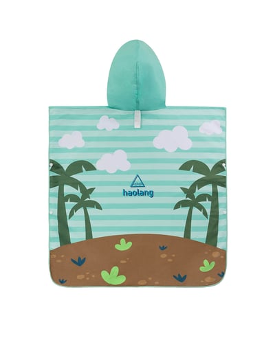 Haolang 森林恐龍快乾毛巾衣(纖維毛)4