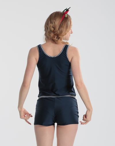 Haolang 船錨連身兩件式泳衣2