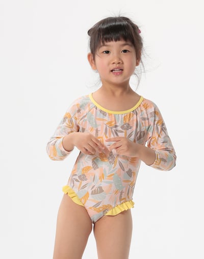 Haolang 夏日女童連身泳衣3