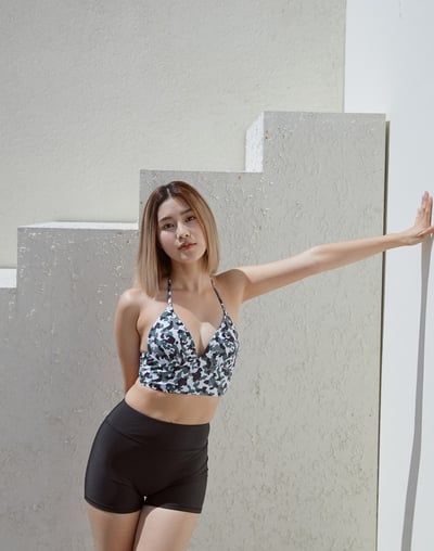 Haolang 迷彩綠馬甲比基尼TOP2