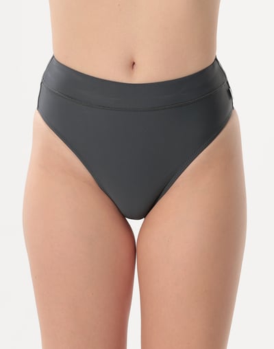 Haolang 神秘灰高腰蜜桃比基尼褲2