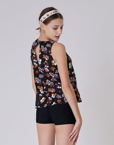 Haolang 摩卡花漾兩件式泳衣2