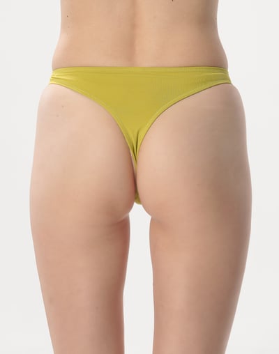 Haolang 芥末黃辣丁比基尼褲2