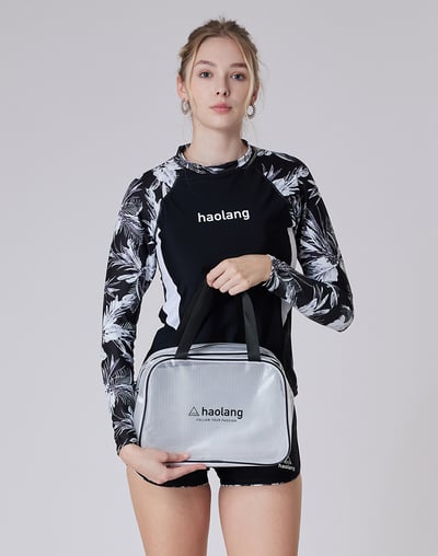 Haolang 網格防水雙層提袋5