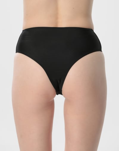 Haolang 經典黑高腰蜜桃比基尼褲2