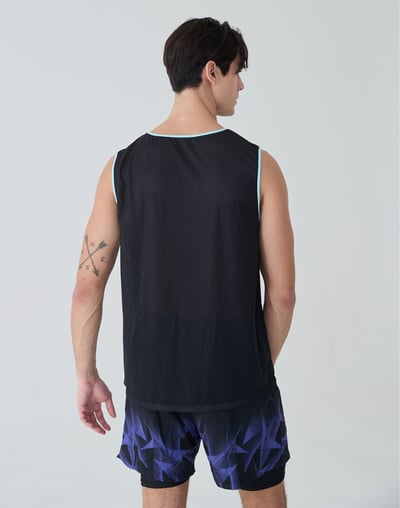 Haolang 中性海島透氣背心罩衫3