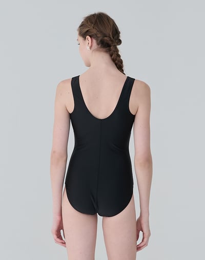 Haolang 基本款連身三角泳衣160022