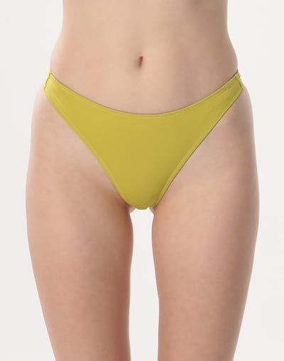 Haolang 芥末黃辣丁比基尼褲1