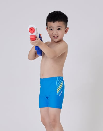 Haolang 游泳男童五分泳褲1
