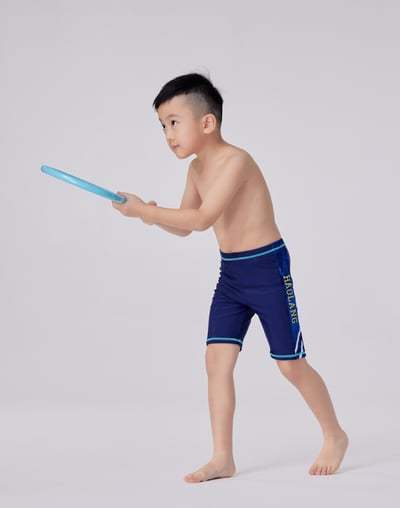 Haolang 籃球隊男童七分泳褲554014