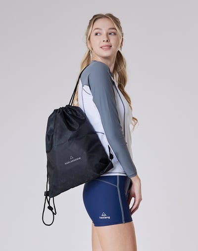 Haolang 質感霧黑多功能束口袋3