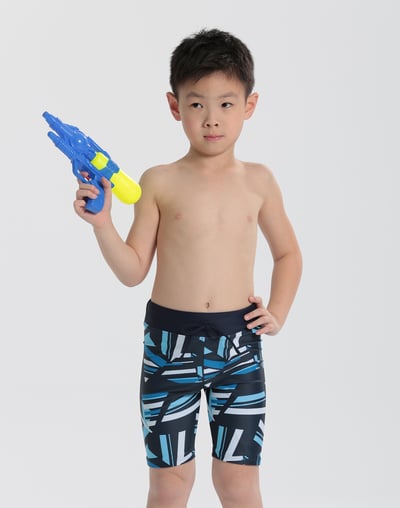 Haolang 藍圖塊男童泳褲1