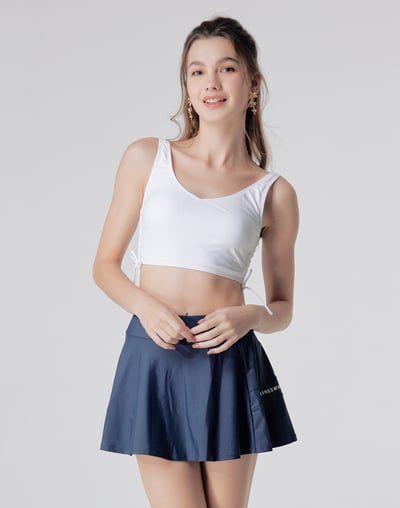 Haolang 氣質白挖背比基尼TOP1