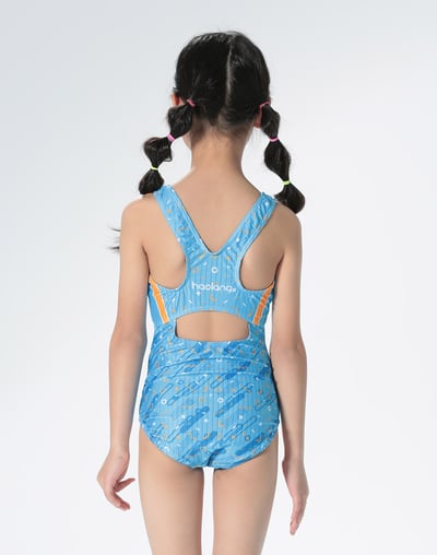 Haolang 運動女童連身泳衣2