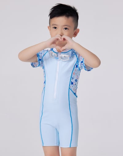 Haolang 海洋探險連身泳衣/不分男女2