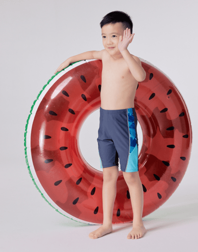 Haolang 都市汽車男童七分泳褲554023