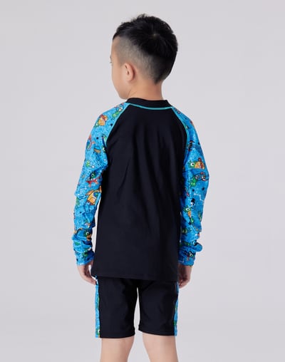 Haolang 太空男童長袖泳衣557035