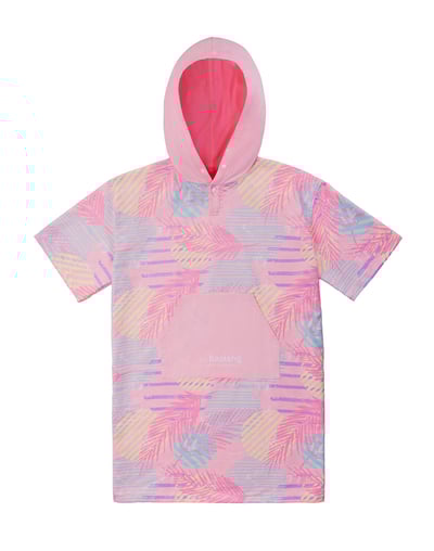 Haolang 夏日粉女款快乾毛巾衣(纖維毛)1