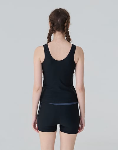 Haolang 經典黑游泳兩件式泳衣2