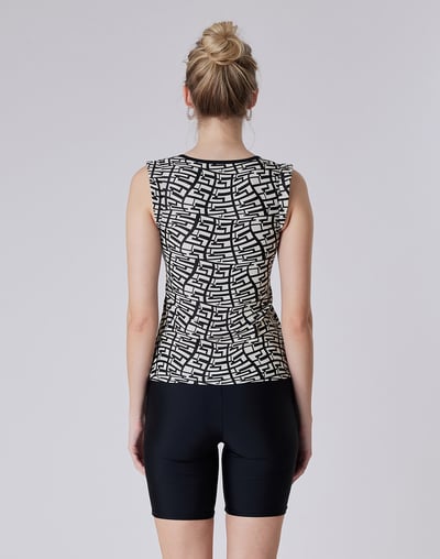 Haolang 抽象璀璨兩件式泳衣3