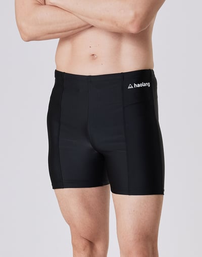 Haolang 經典黑五分泳褲4