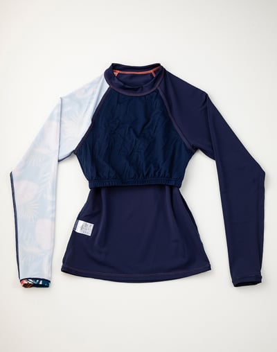 Haolang 叢林花樣長袖泳衣(上衣)6