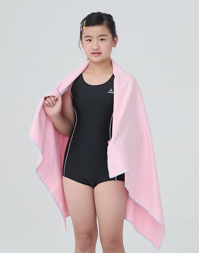 Haolang 運動少女連身四角泳衣4