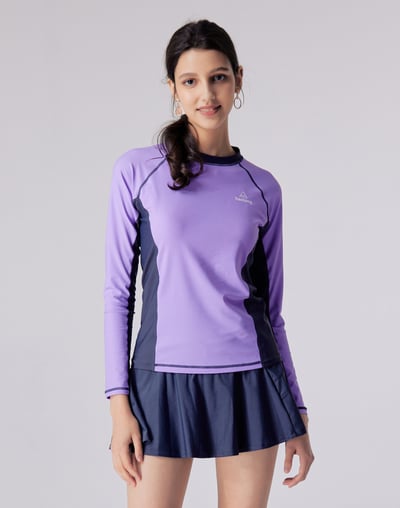 Haolang 紫芋女款長袖泳衣4