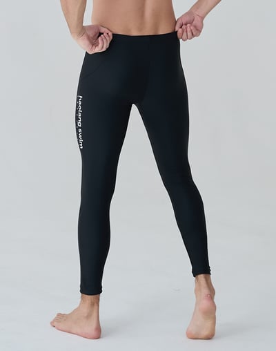 Haolang 經典黑防曬長泳褲(單件)/抗UV3