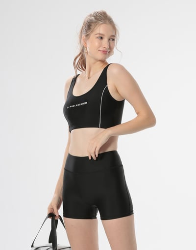 Haolang經典黑挖背比基尼TOP1