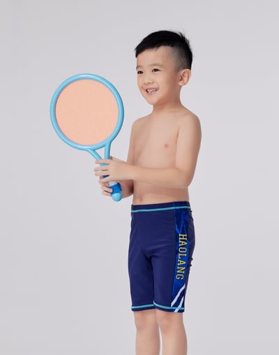 Haolang 籃球隊男童七分泳褲554012